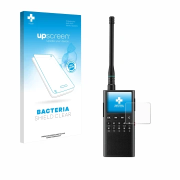 Vorderseite einer Produktverpackung mit dem Markenlogo upscreen. Daneben ist das Gerät Choyong WT2 mit dem zugehörigen Display