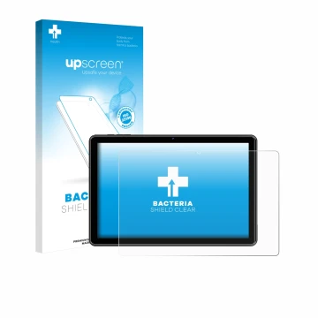 Vorderseite einer Produktverpackung mit dem Markenlogo upscreen. Daneben ist das Gerät Hasskya K30/K50/K70 10.1