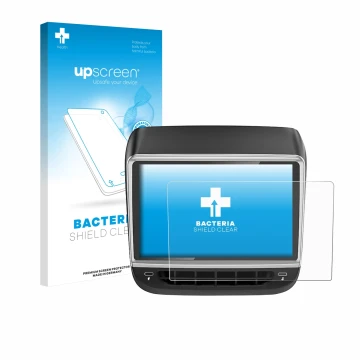 Vorderseite einer Produktverpackung mit dem Markenlogo upscreen. Daneben ist das Gerät Tlyard T10 mit dem zugehörigen Displays
