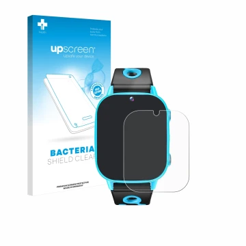 Vorderseite einer Produktverpackung mit dem Markenlogo upscreen. Daneben ist das Gerät idomars M003bk 1.8