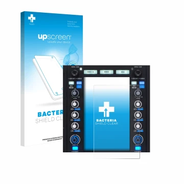 Vorderseite einer Produktverpackung mit dem Markenlogo upscreen. Daneben ist das Gerät Rane System One mit dem zugehörigen Dis