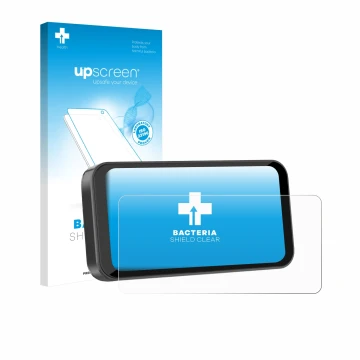 Vorderseite einer Produktverpackung mit dem Markenlogo upscreen. Daneben ist das Gerät Carpuride W603B 6.3