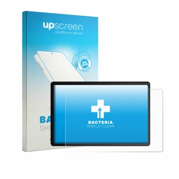 Vorderseite einer Produktverpackung mit dem Markenlogo upscreen. Daneben ist das Gerät Whitedeer WHTG1301 10.1