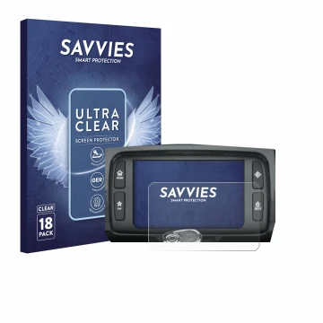Vorderseite einer Produktverpackung mit dem Markenlogo Savvies. Daneben ist das Gerät Harley Davidson Boom Box 6.5 mit dem zug