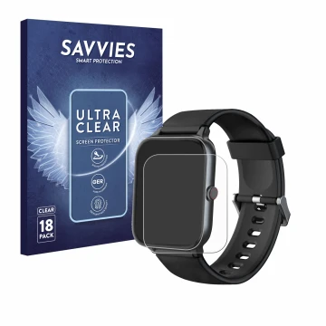 Vorderseite einer Produktverpackung mit dem Markenlogo Savvies. Daneben ist das Gerät Iowodo R3 Pro mit dem zugehörigen Displa