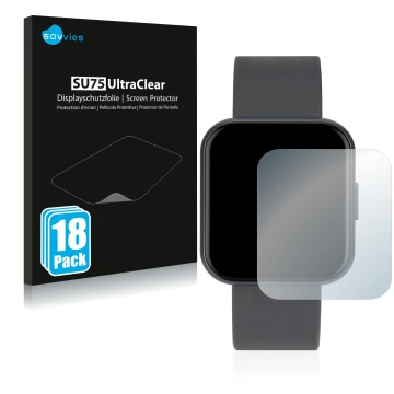 Vorderseite einer Produktverpackung mit dem Markenlogo Savvies. Daneben ist das Gerät Xcoast Ive 2 mit dem zugehörigen Display