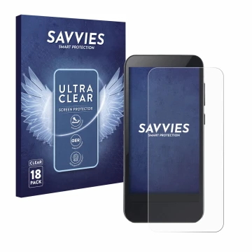 Vorderseite einer Produktverpackung mit dem Markenlogo Savvies. Daneben ist das Gerät Omnipod 5 mit dem zugehörigen Displaysch