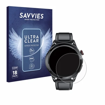 Vorderseite einer Produktverpackung mit dem Markenlogo Savvies. Daneben ist das Gerät Kardena Care Pro 3 mit dem zugehörigen D