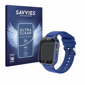 Vorderseite einer Produktverpackung mit dem Markenlogo Savvies. Daneben ist das Gerät Yedasah D07 mit dem zugehörigen Displays