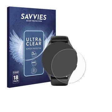 Vorderseite einer Produktverpackung mit dem Markenlogo Savvies. Daneben ist das Gerät Hama 8900 (42 mm) mit dem zugehörigen Di