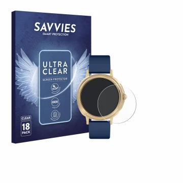 Vorderseite einer Produktverpackung mit dem Markenlogo Savvies. Daneben ist das Gerät Reflex Active Series 25 mit dem zugehöri