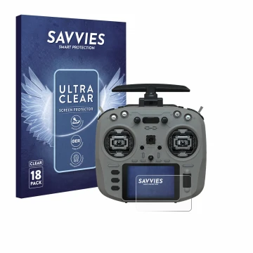 Vorderseite einer Produktverpackung mit dem Markenlogo Savvies. Daneben ist das Gerät Jumper T15 mit dem zugehörigen Displaysc