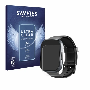 Vorderseite einer Produktverpackung mit dem Markenlogo Savvies. Daneben ist das Gerät Cillso T80 1.95