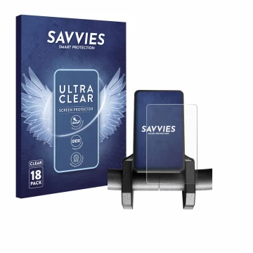 Vorderseite einer Produktverpackung mit dem Markenlogo Savvies. Daneben ist das Gerät Joyor S5 V1 mit dem zugehörigen Displays