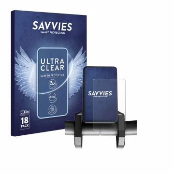 Vorderseite einer Produktverpackung mit dem Markenlogo Savvies. Daneben ist das Gerät Joyor S10-S V1 mit dem zugehörigen Displ