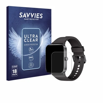 Vorderseite einer Produktverpackung mit dem Markenlogo Savvies. Daneben ist das Gerät KIUVKAS P3 1.95