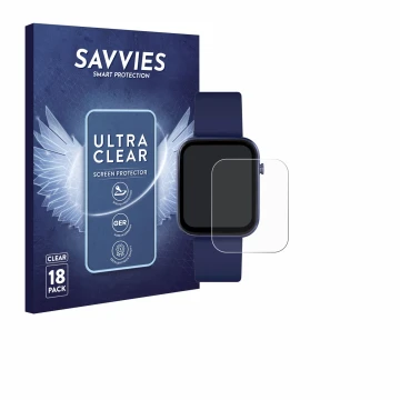 Vorderseite einer Produktverpackung mit dem Markenlogo Savvies. Daneben ist das Gerät Reflex Active Series 13 mit dem zugehöri