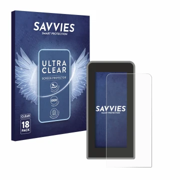 Vorderseite einer Produktverpackung mit dem Markenlogo Savvies. Daneben ist das Gerät Tenways CGO600 Pro mit dem zugehörigen D