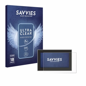Vorderseite einer Produktverpackung mit dem Markenlogo Savvies. Daneben ist das Gerät Headrush Flex Prime mit dem zugehörigen 
