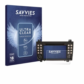 Vorderseite einer Produktverpackung mit dem Markenlogo Savvies. Daneben ist das Gerät Erisin ES8940S 7