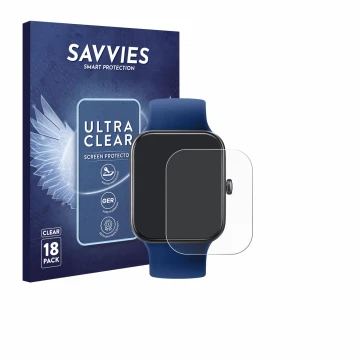Vorderseite einer Produktverpackung mit dem Markenlogo Savvies. Daneben ist das Gerät Decathlon CW500 M mit dem zugehörigen Di