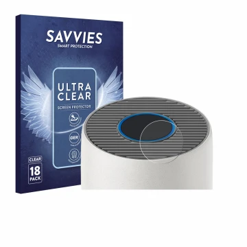 Vorderseite einer Produktverpackung mit dem Markenlogo Savvies. Daneben ist das Gerät Philips 2000i Series AC2939 mit dem zuge