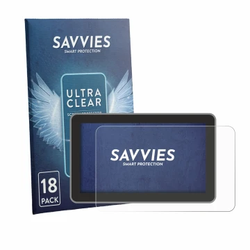 Vorderseite einer Produktverpackung mit dem Markenlogo Savvies. Daneben ist das Gerät Bambu Lab H2C mit dem zugehörigen Displa