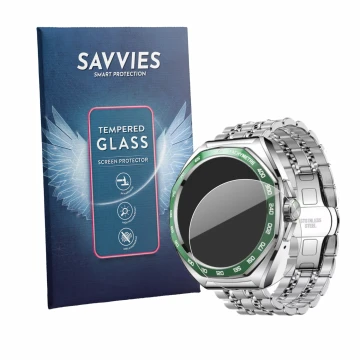 Vorderseite einer Produktverpackung mit dem Markenlogo Savvies. Daneben ist das Gerät Joyroom JR-FV2 Pro mit dem zugehörigen D