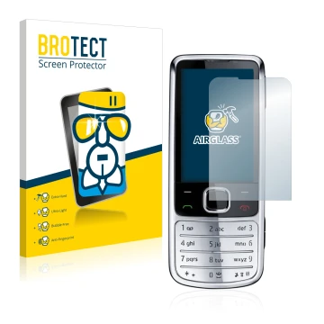 Vorderseite einer Produktverpackung mit dem Markenlogo BROTECT. Daneben ist das Gerät Nokia 6700 classic mit dem zugehörigen D