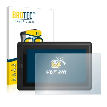 Vorderseite einer Produktverpackung mit dem Markenlogo BROTECT. Daneben ist das Gerät Wacom Cintiq 13 HD mit dem zugehörigen D