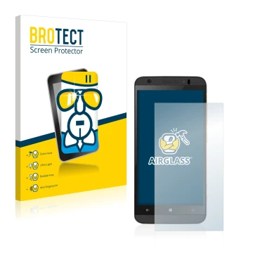 Vorderseite einer Produktverpackung mit dem Markenlogo BROTECT. Daneben ist das Gerät Kazam Thunder 450WL mit dem zugehörigen 
