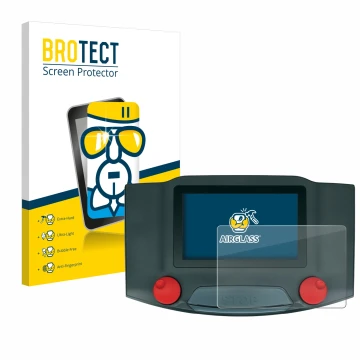 Vorderseite einer Produktverpackung mit dem Markenlogo BROTECT. Daneben ist das Gerät Märklin Central Station 3 mit dem zugehö