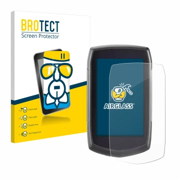 Vorderseite einer Produktverpackung mit dem Markenlogo BROTECT. Daneben ist das Gerät A-Rival Teasi One Classic mit dem zugehö