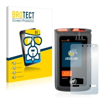 Vorderseite einer Produktverpackung mit dem Markenlogo BROTECT. Daneben ist das Gerät Mammut Barryvox S mit dem zugehörigen Di