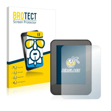 Vorderseite einer Produktverpackung mit dem Markenlogo BROTECT. Daneben ist das Gerät Neodrives neoMMI Z20 mit dem zugehörigen