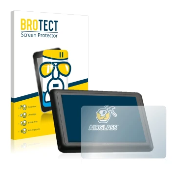 Vorderseite einer Produktverpackung mit dem Markenlogo BROTECT. Daneben ist das Gerät Giant RideControl Charge mit dem zugehör