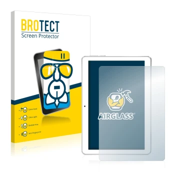 Vorderseite einer Produktverpackung mit dem Markenlogo BROTECT. Daneben ist das Gerät Toscido X108 10