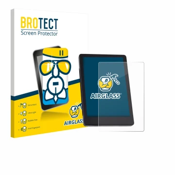 Vorderseite einer Produktverpackung mit dem Markenlogo BROTECT. Daneben ist das Gerät BMZ DS103 mit dem zugehörigen Displaysch