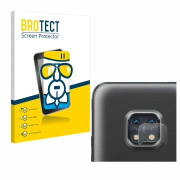 Vorderseite einer Produktverpackung mit dem Markenlogo BROTECT. Daneben ist das Gerät Nokia XR20 (NUR Kameraschutz) mit dem zu