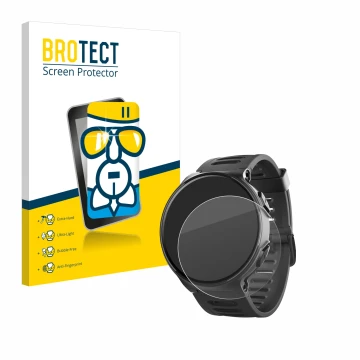 Vorderseite einer Produktverpackung mit dem Markenlogo BROTECT. Daneben ist das Gerät Kiprun 500 mit dem zugehörigen Displaysc