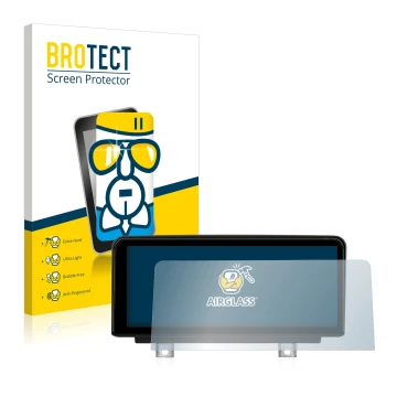 Vorderseite einer Produktverpackung mit dem Markenlogo BROTECT. Daneben ist das Gerät Koason BMW 3 Series 10.25