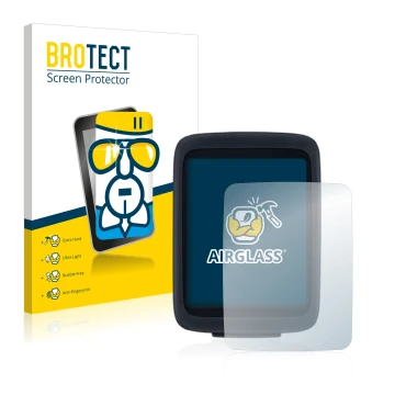 Vorderseite einer Produktverpackung mit dem Markenlogo BROTECT. Daneben ist das Gerät Sigma BC 10.0 WL mit dem zugehörigen Dis