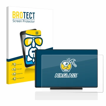 Vorderseite einer Produktverpackung mit dem Markenlogo BROTECT. Daneben ist das Gerät Carpuride W901 9