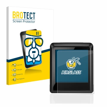 Vorderseite einer Produktverpackung mit dem Markenlogo BROTECT. Daneben ist das Gerät Bosch Intuvia 100 mit dem zugehörigen Di