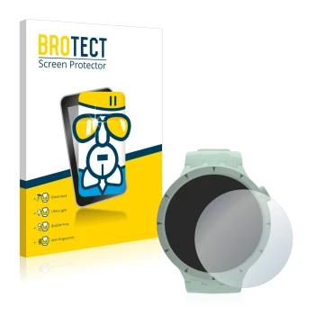 Vorderseite einer Produktverpackung mit dem Markenlogo BROTECT. Daneben ist das Gerät Swatch Big Bold Bioceramic mit dem zugeh