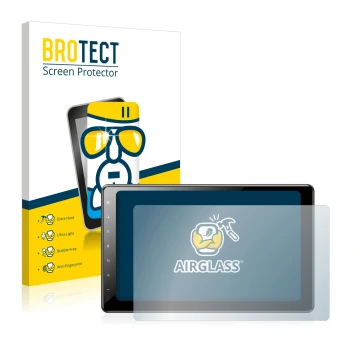 Vorderseite einer Produktverpackung mit dem Markenlogo BROTECT. Daneben ist das Gerät Pioneer AVIC-Z1000DAB-C Navigation mit d