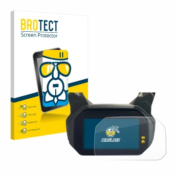 Vorderseite einer Produktverpackung mit dem Markenlogo BROTECT. Daneben ist das Gerät BMW C400 GT TFT mit dem zugehörigen Disp