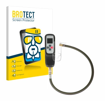 Vorderseite einer Produktverpackung mit dem Markenlogo BROTECT. Daneben ist das Gerät Bartec TAP 100 /200 mit dem zugehörigen 