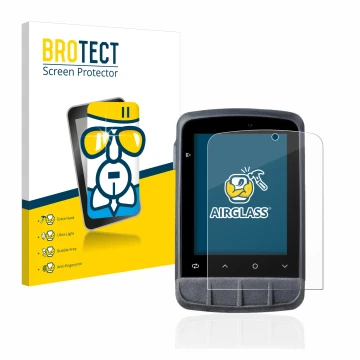 Vorderseite einer Produktverpackung mit dem Markenlogo BROTECT. Daneben ist das Gerät Giant Dash L200 mit dem zugehörigen Disp