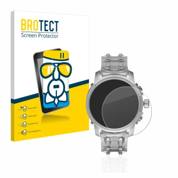 Vorderseite einer Produktverpackung mit dem Markenlogo BROTECT. Daneben ist das Gerät Diesel Griffed (45,5 mm) mit dem zugehör